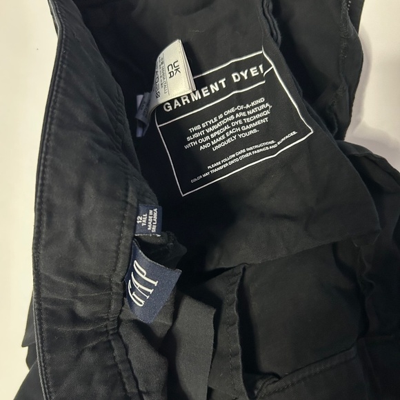 12 LONG Black Gap Flare Pants with Washwell - Picture 3 of 4